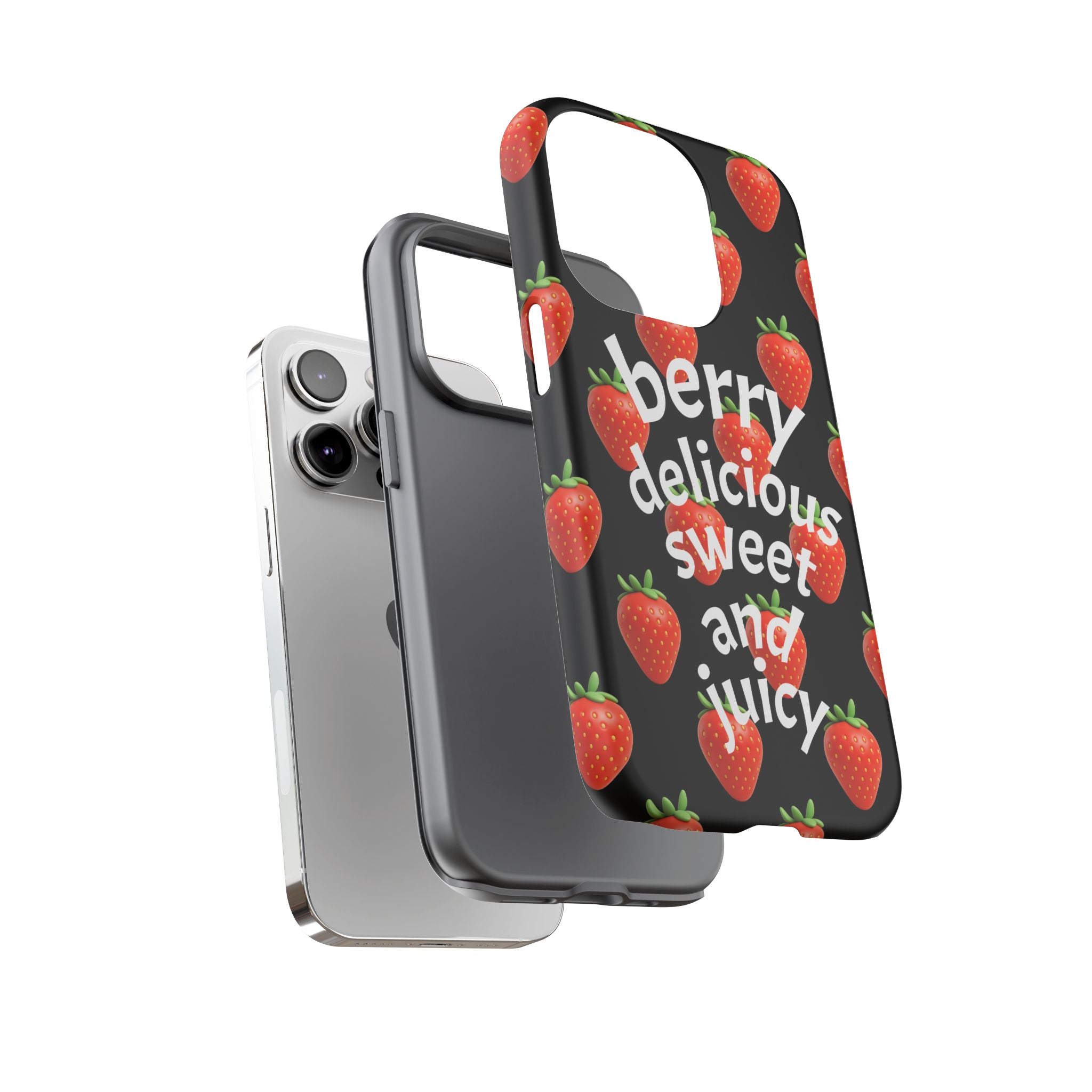 Strawberry 'Berry Delicious' Phone Case