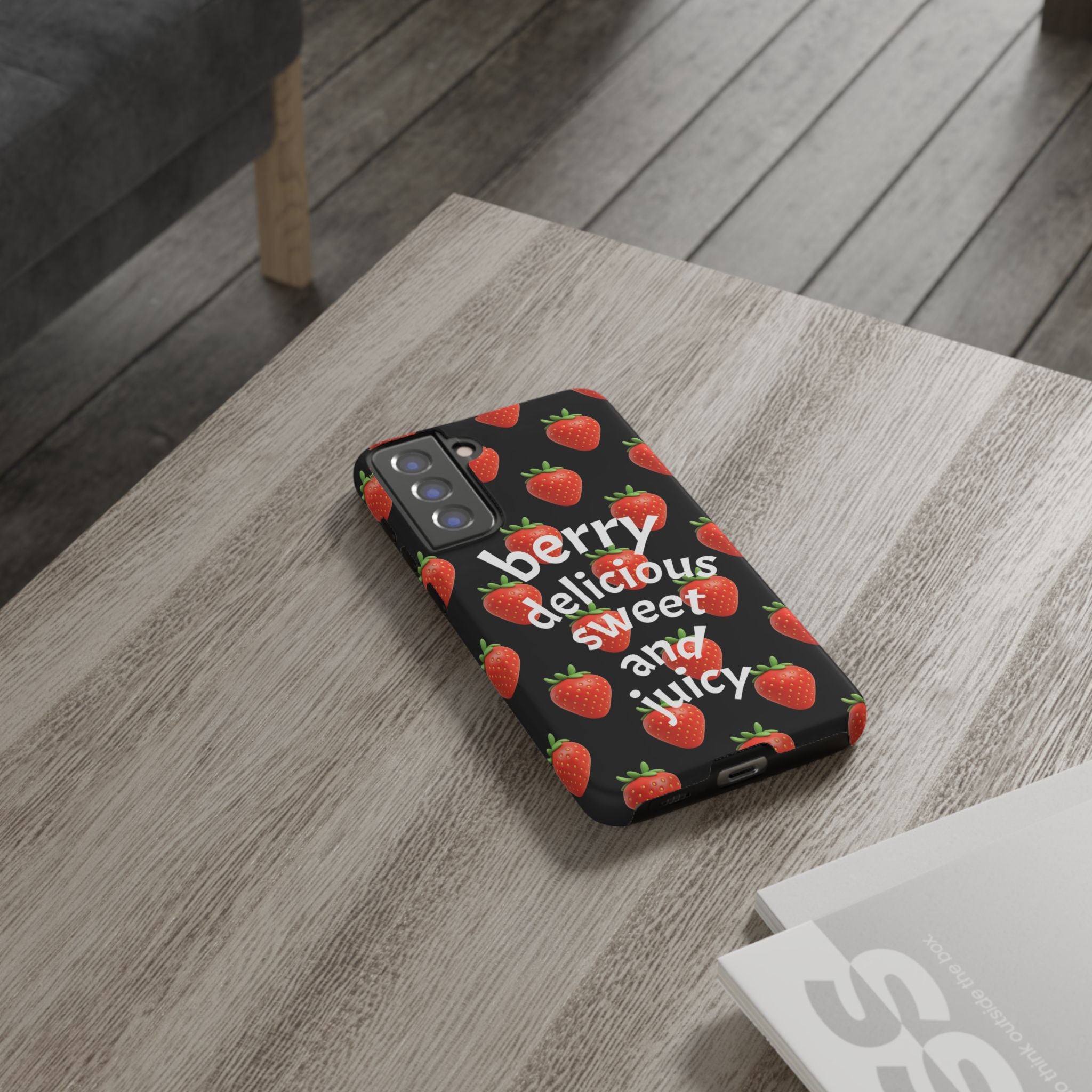 Strawberry 'Berry Delicious' Phone Case