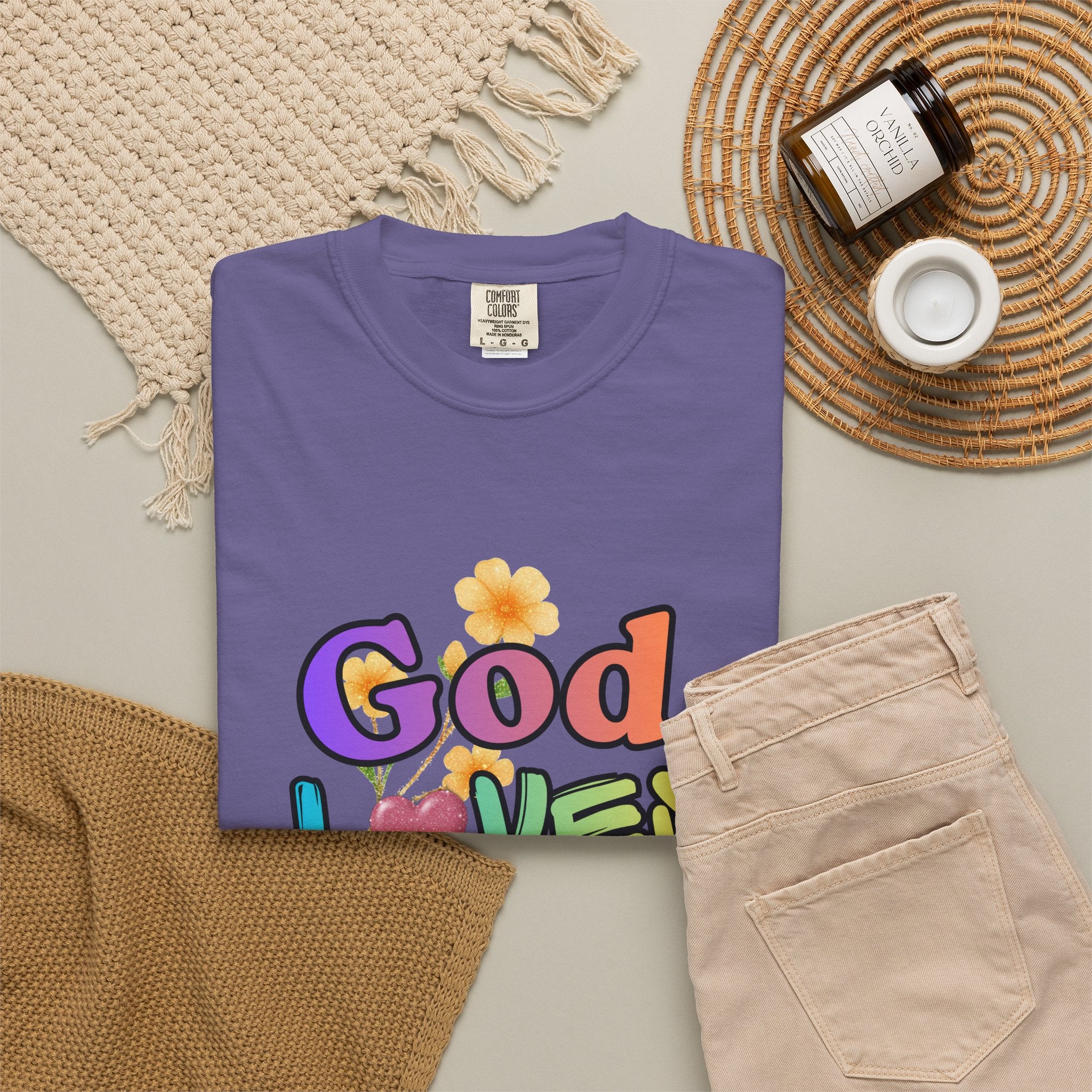 God Loves You T-Shirt — Inspirational Christian Tee