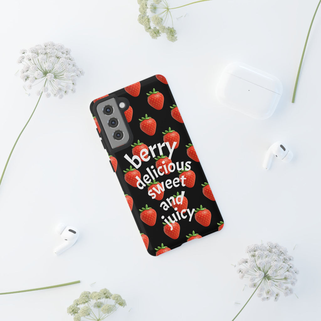 Strawberry 'Berry Delicious' Phone Case