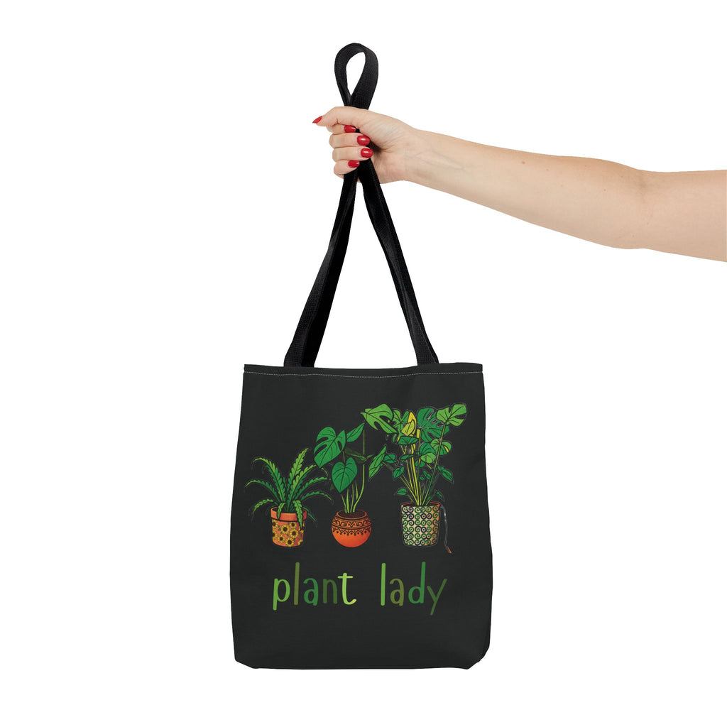 Plant Lady Tote Bag — Botanical Shopper Tote for Plant Lovers