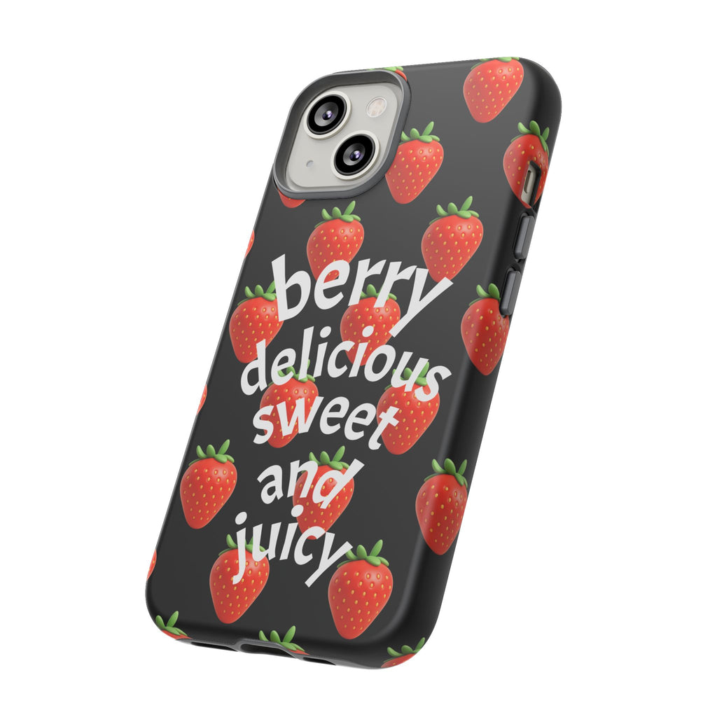 Strawberry 'Berry Delicious' Phone Case