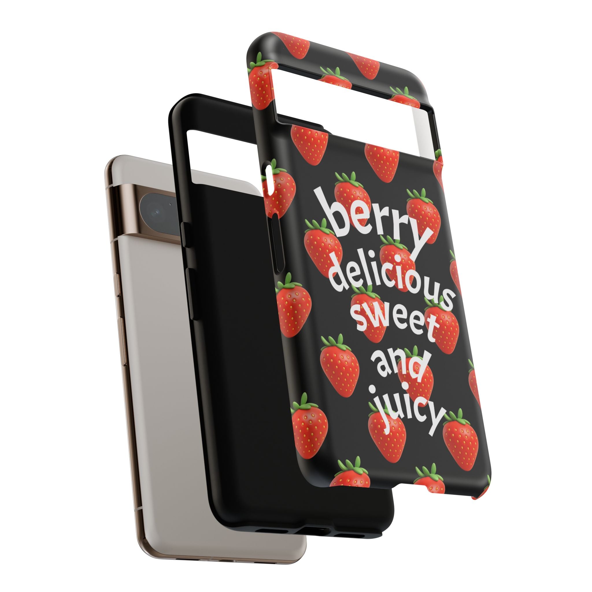 Strawberry 'Berry Delicious' Phone Case