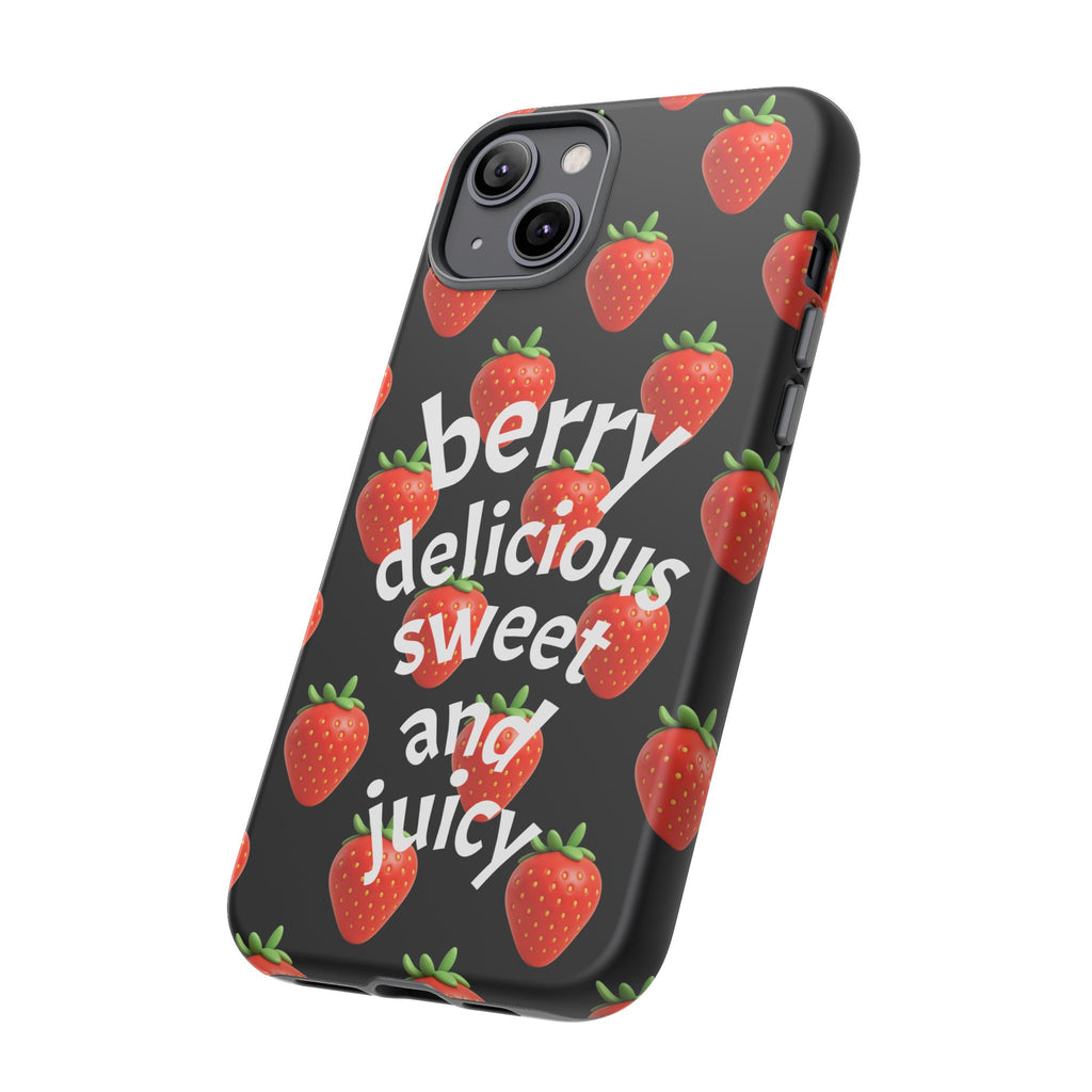 Strawberry 'Berry Delicious' Phone Case