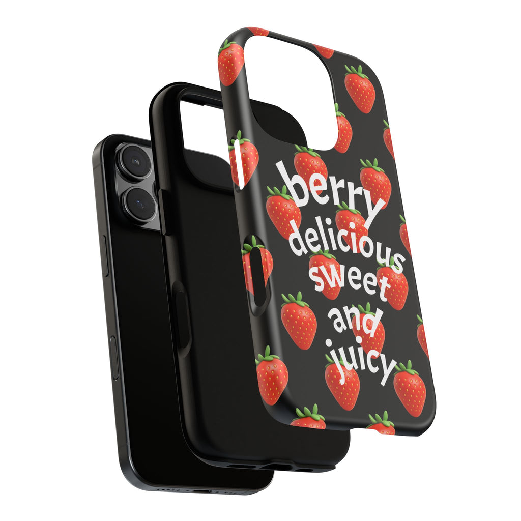 Strawberry 'Berry Delicious' Phone Case