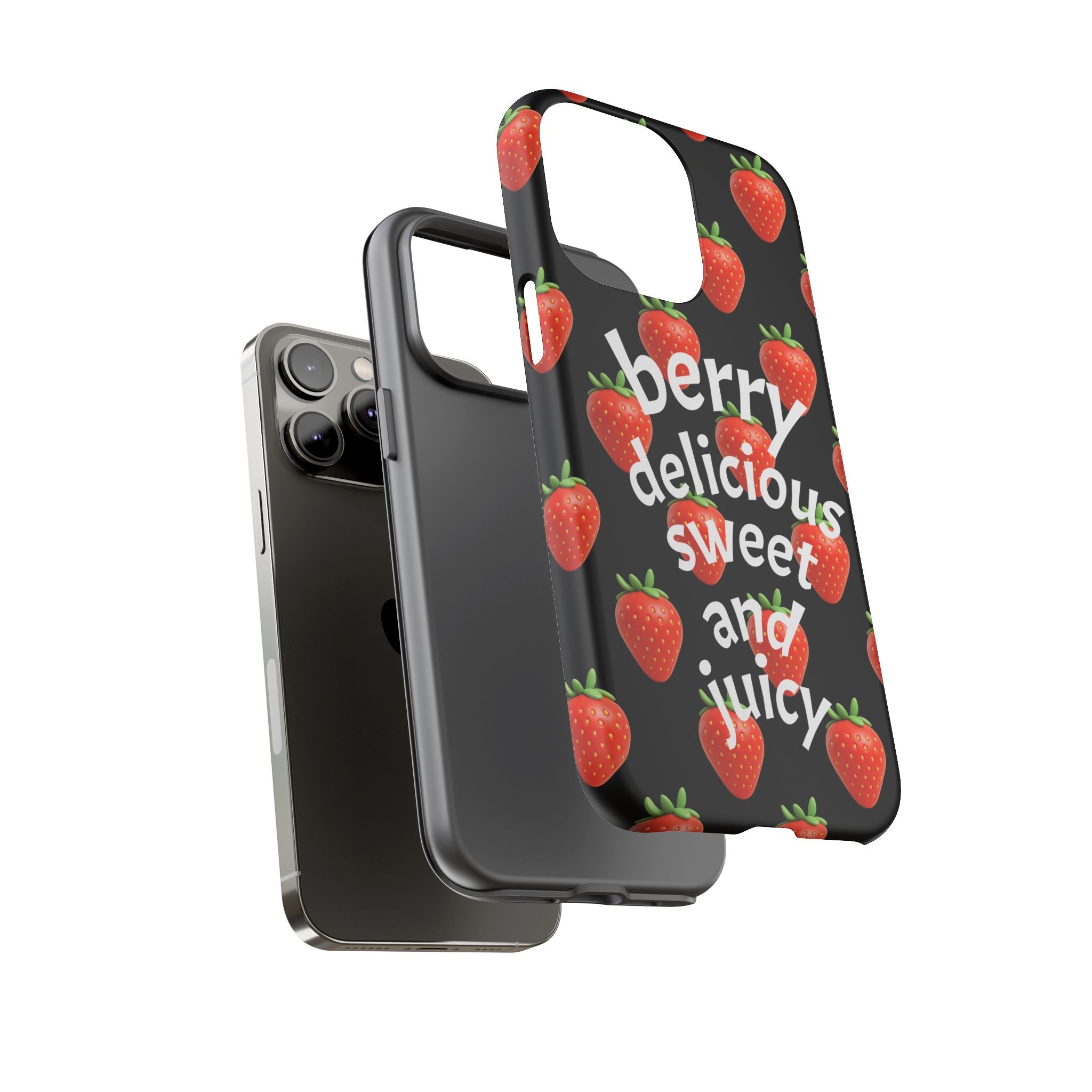 Strawberry 'Berry Delicious' Phone Case