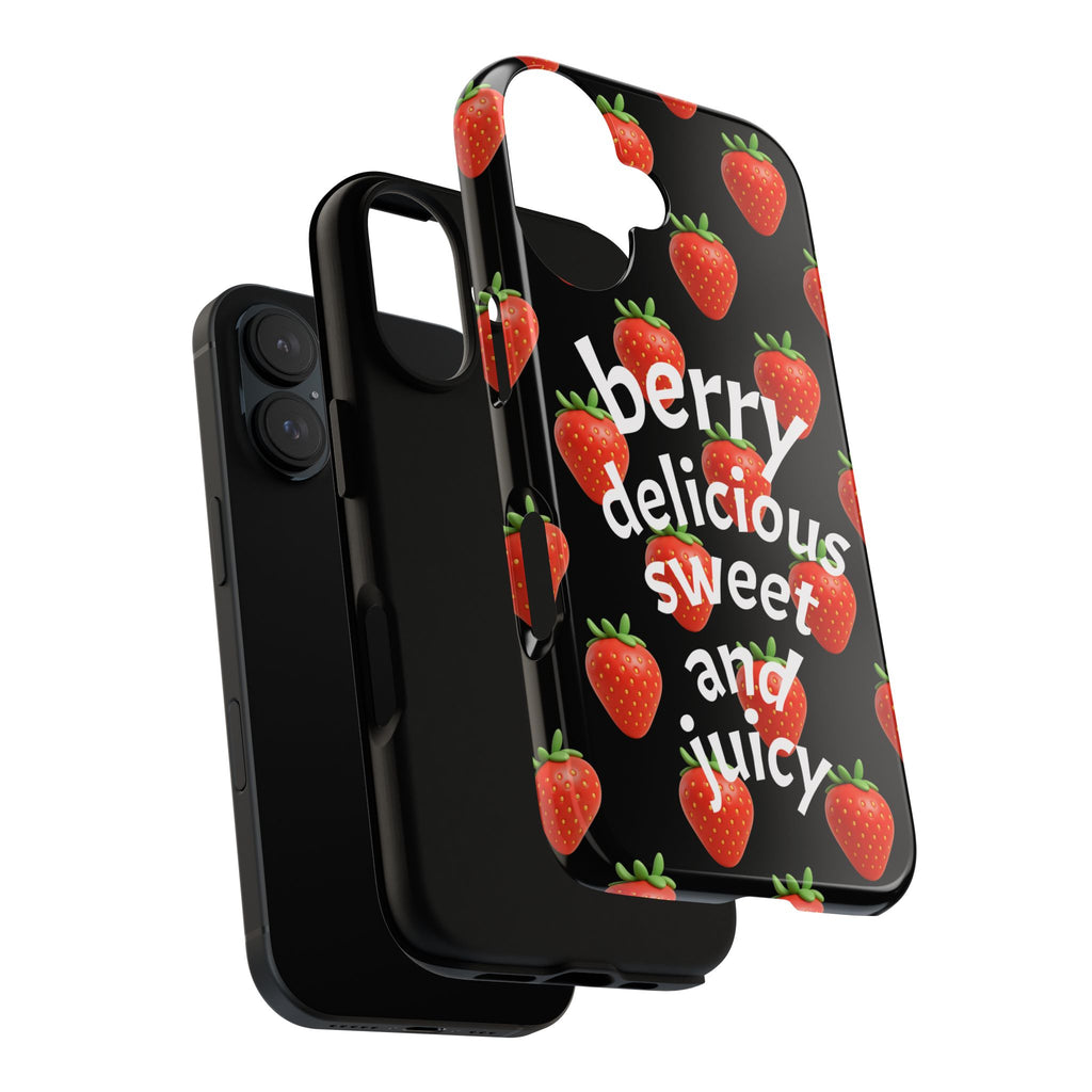 Strawberry 'Berry Delicious' Phone Case