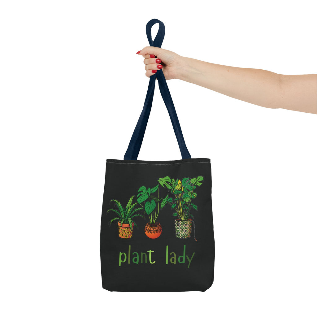Plant Lady Tote Bag — Botanical Shopper Tote for Plant Lovers