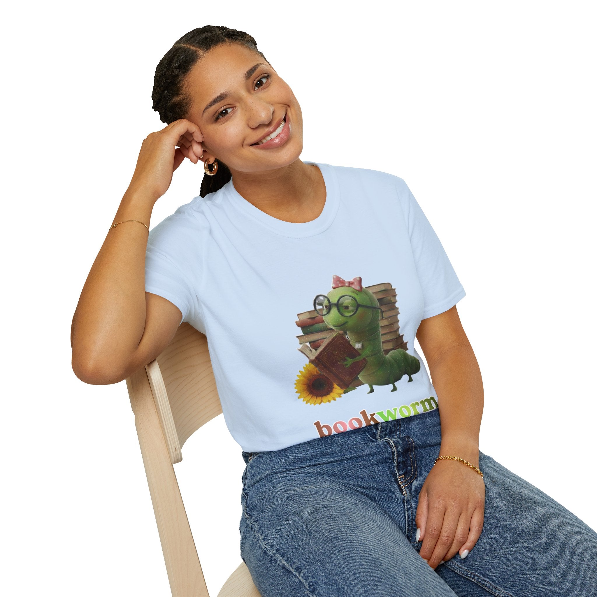 Bookworm T-Shirt — Cute Reading Tee for Book Lovers