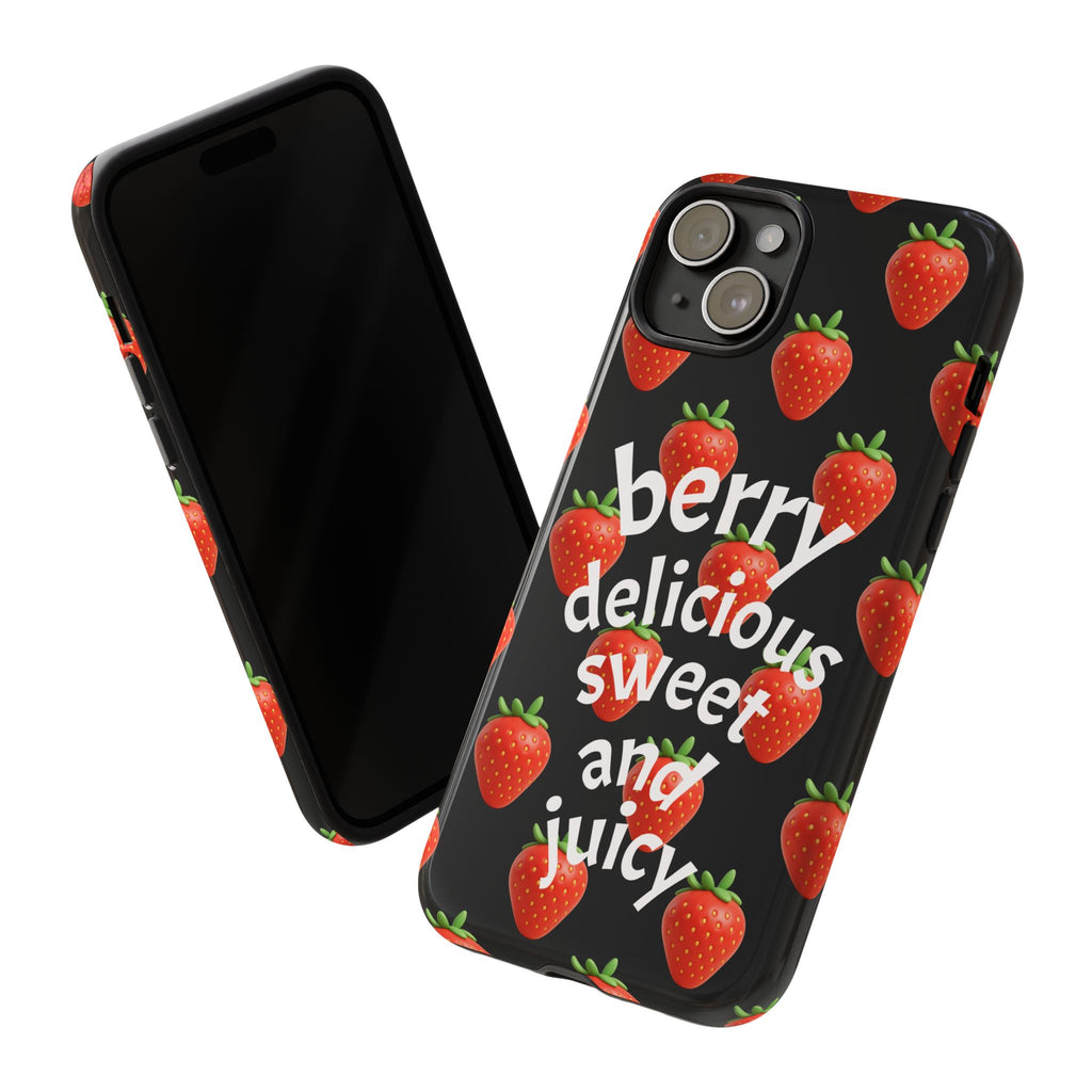 Strawberry 'Berry Delicious' Phone Case