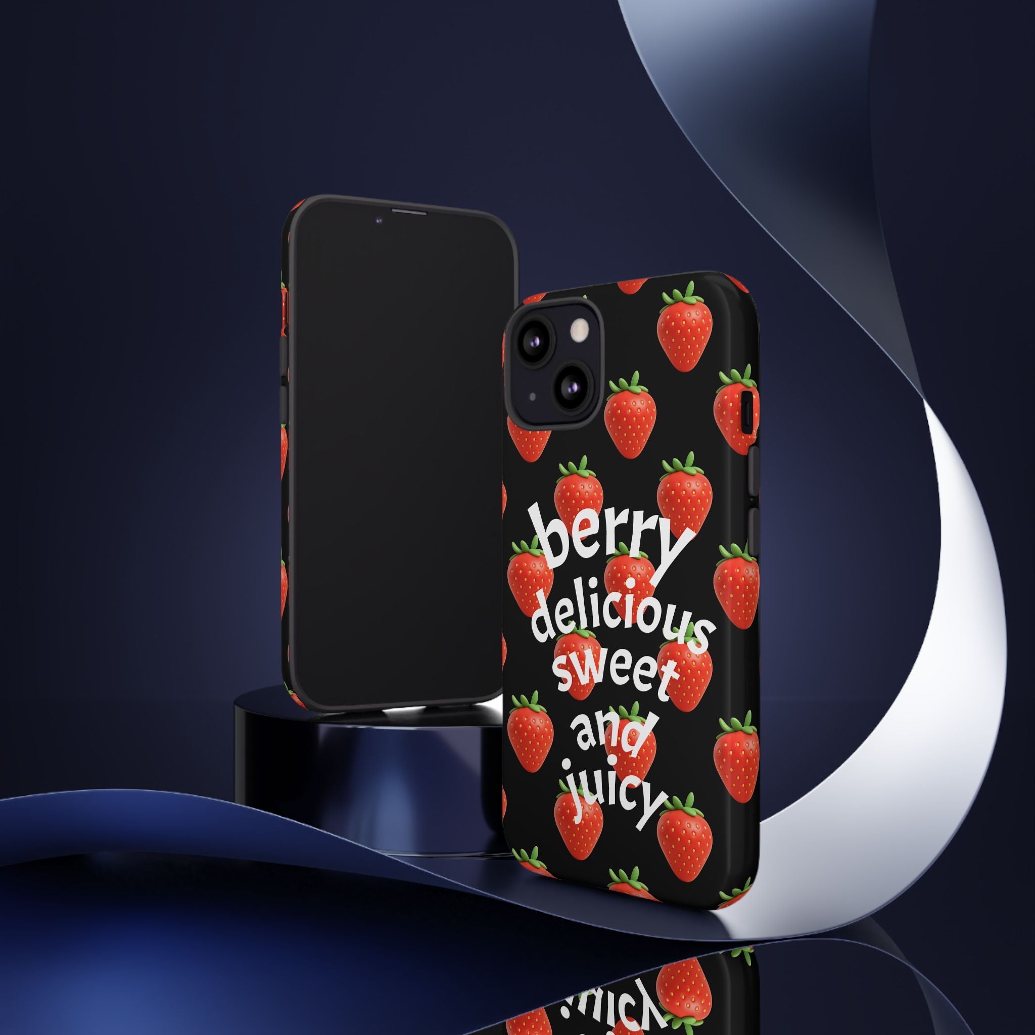 Strawberry 'Berry Delicious' Phone Case