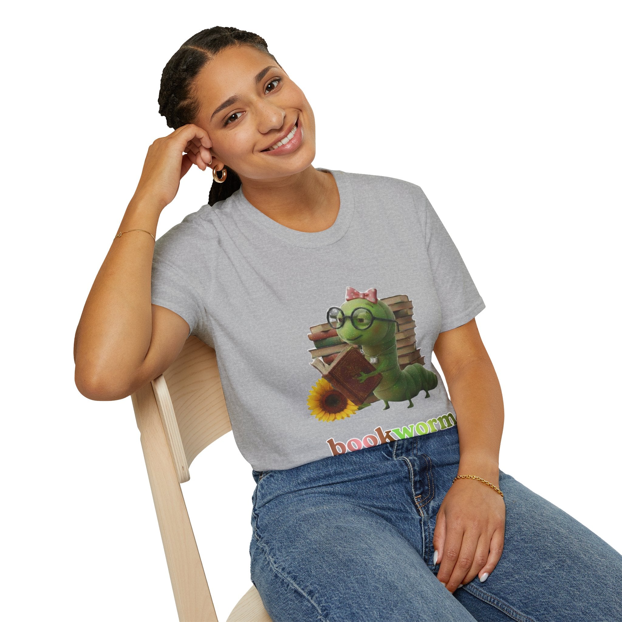 Bookworm T-Shirt — Cute Reading Tee for Book Lovers