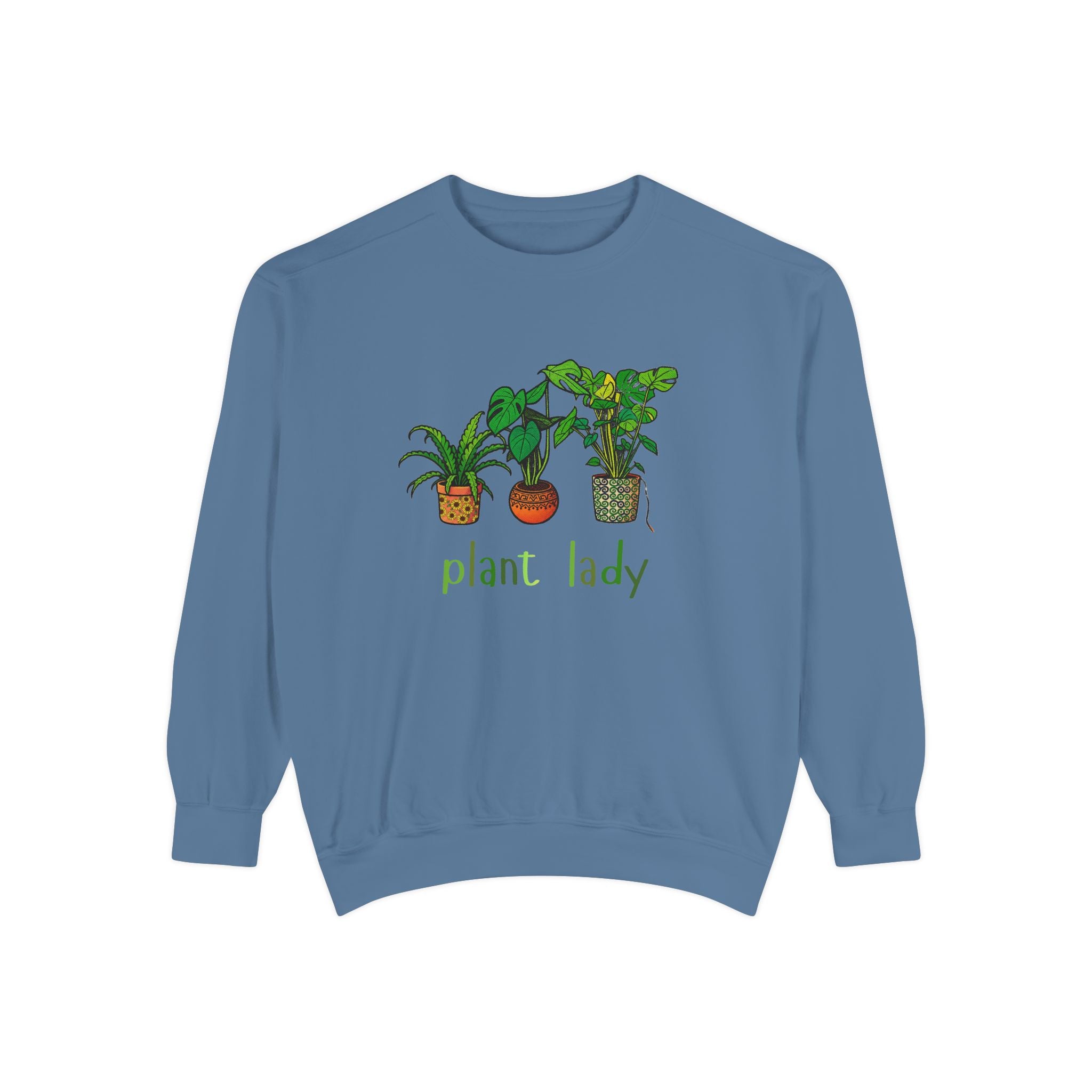 Plant Lady Sweatshirt — Cozy Botanical Crewneck for Plant Lovers
