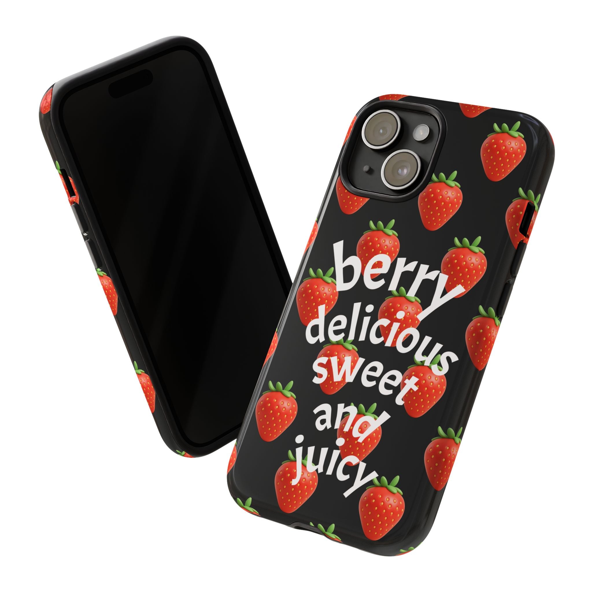 Strawberry 'Berry Delicious' Phone Case