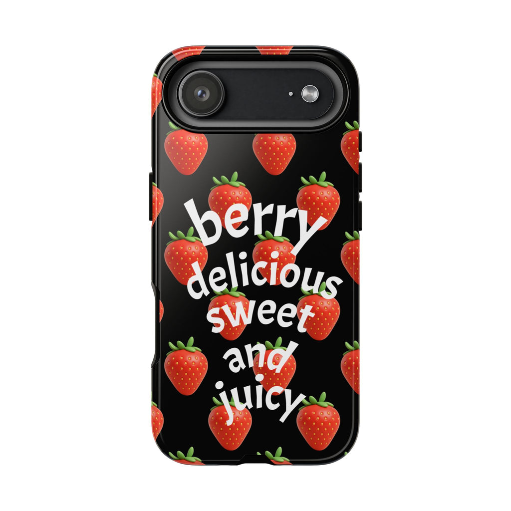 Strawberry 'Berry Delicious' Phone Case