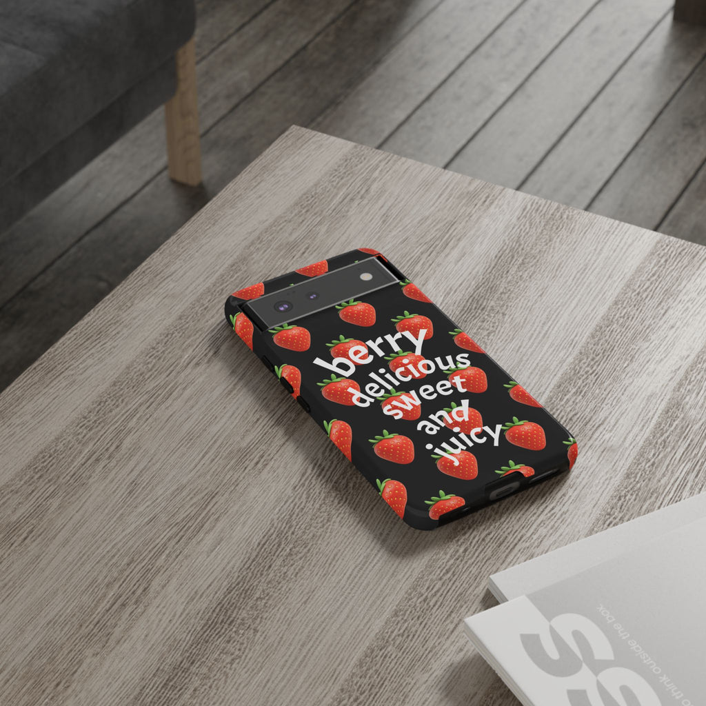 Strawberry 'Berry Delicious' Phone Case