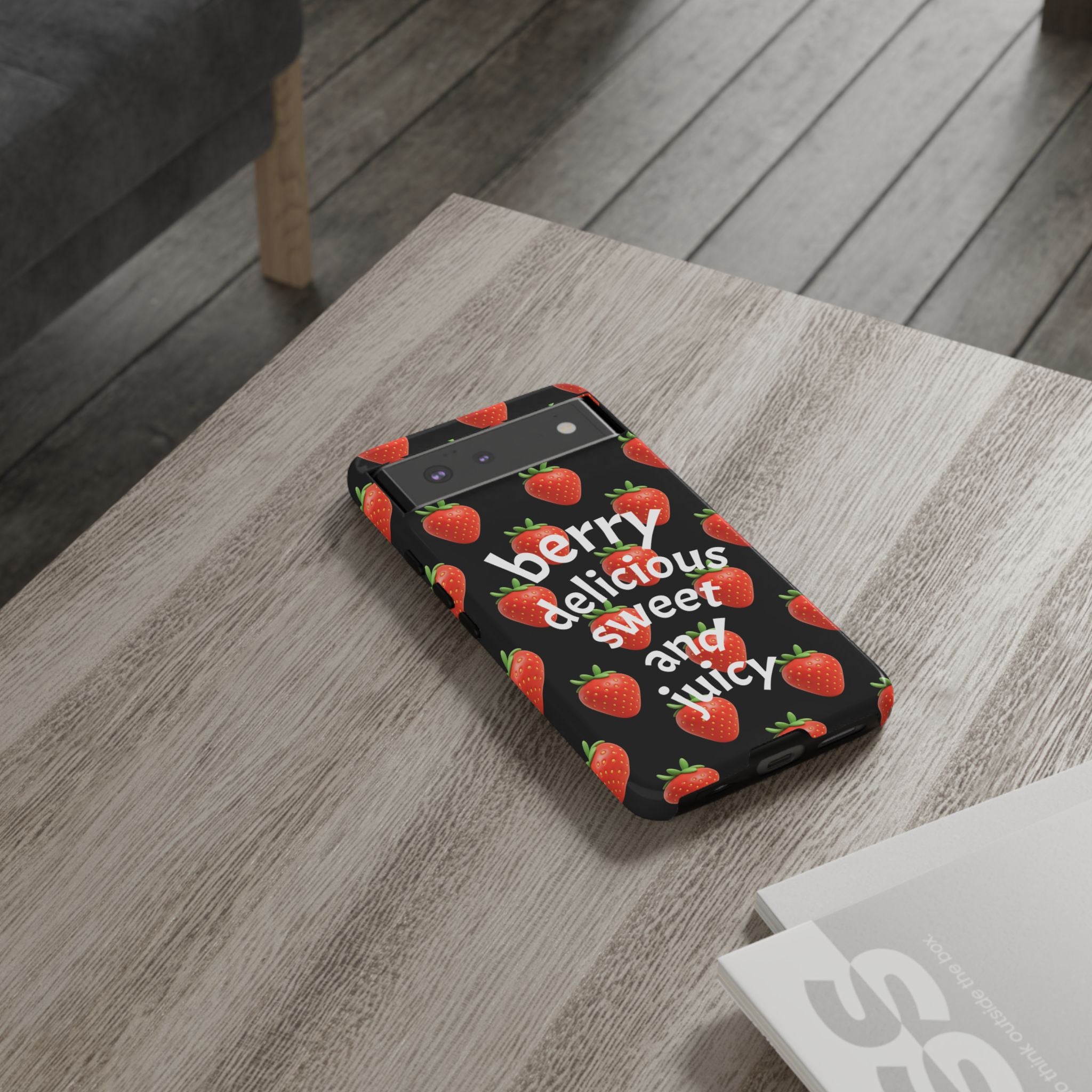 Strawberry 'Berry Delicious' Phone Case