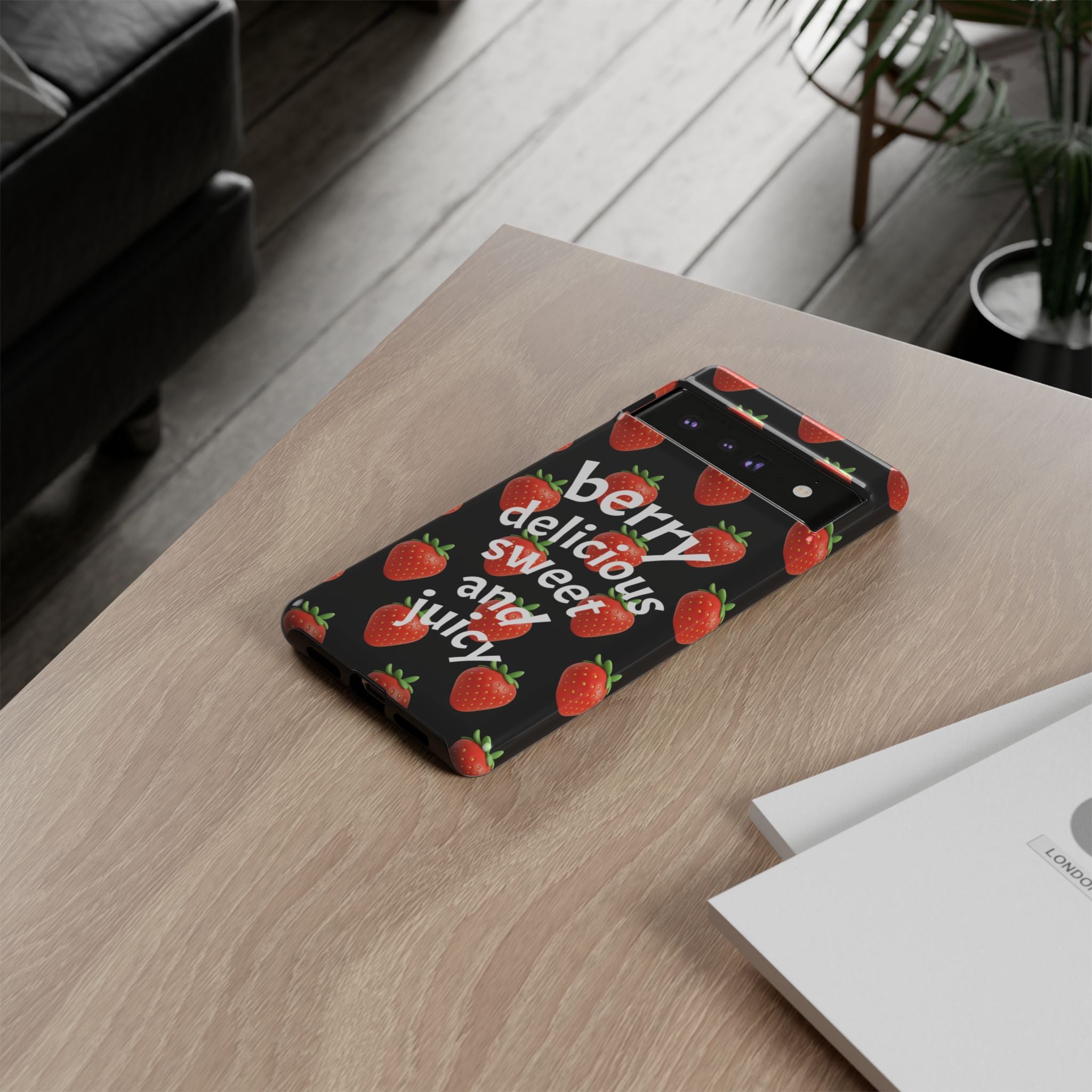 Strawberry 'Berry Delicious' Phone Case