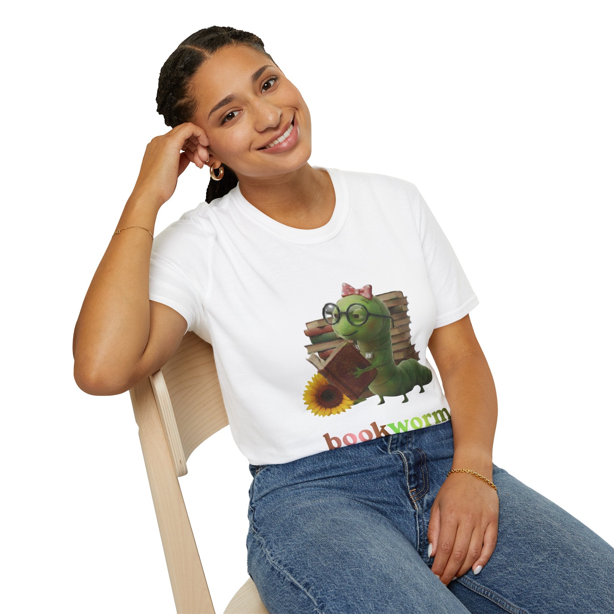 Bookworm T-Shirt — Cute Reading Tee for Book Lovers