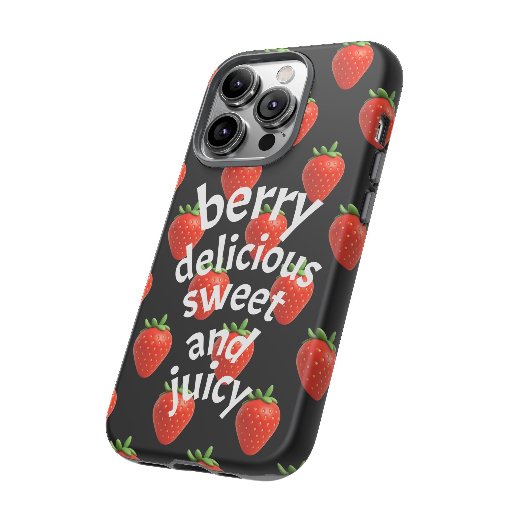 Strawberry 'Berry Delicious' Phone Case