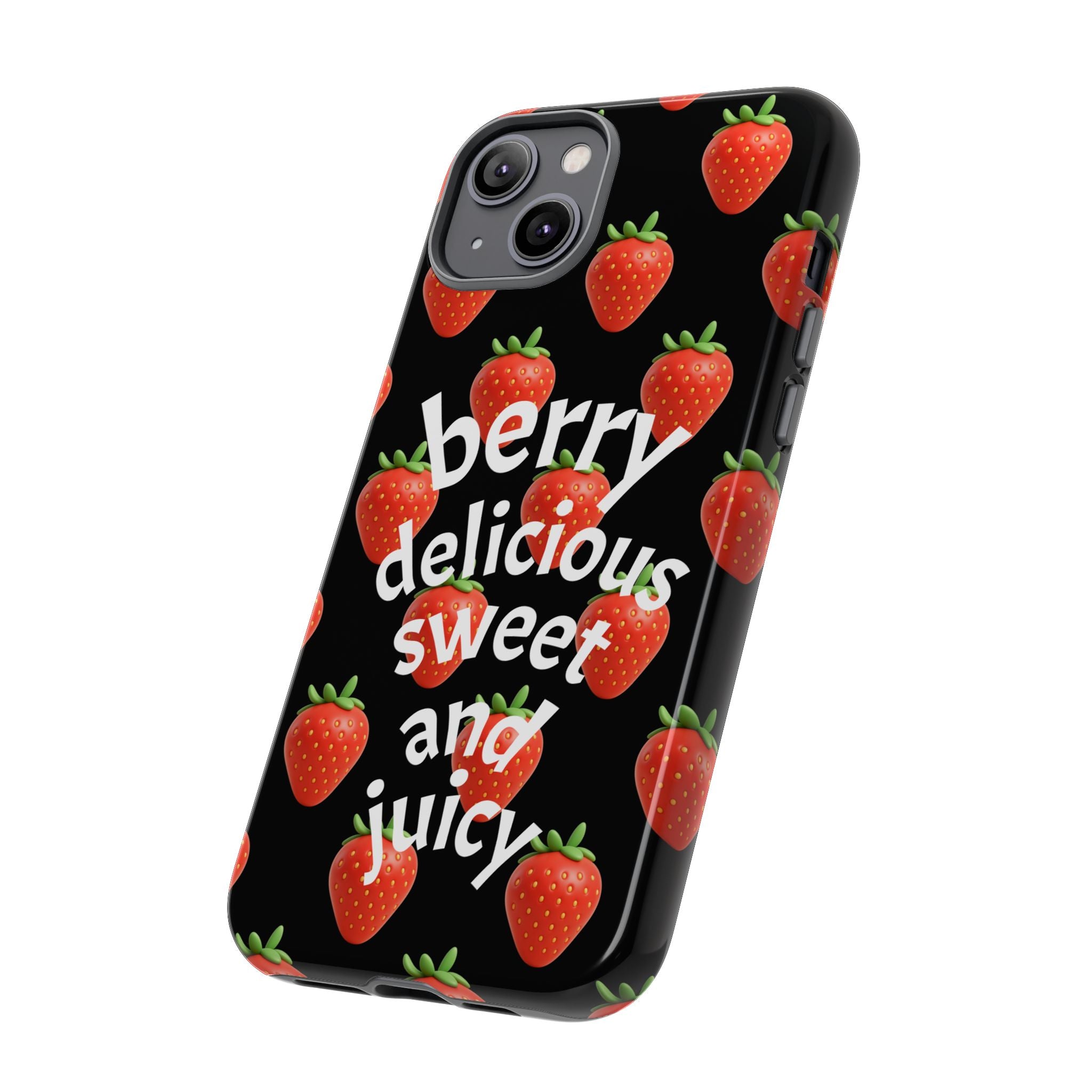 Strawberry 'Berry Delicious' Phone Case