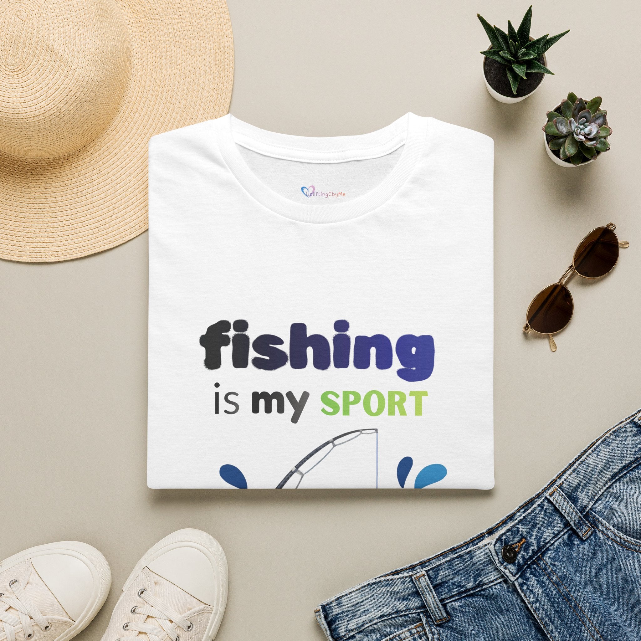 Fishing Is My Sport T-Shirt — Angler Fishing Shirt for Men & Women