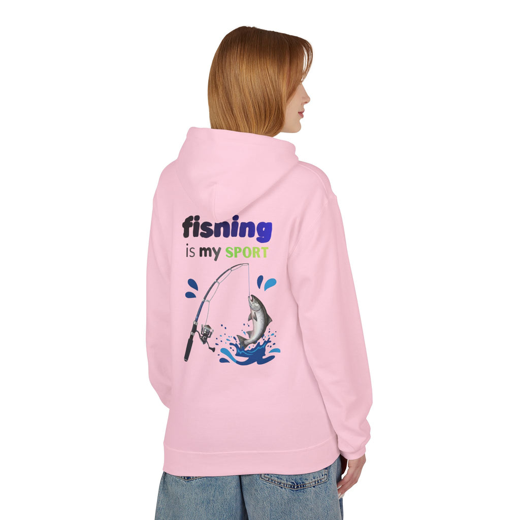Fishing Is My Sport Hoodie — Fishing Enthusiast Midweight Fleece