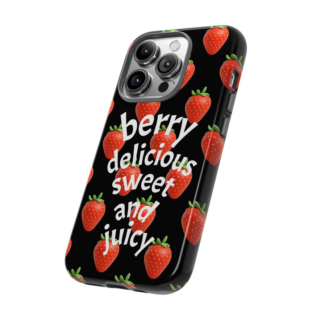 Strawberry 'Berry Delicious' Phone Case