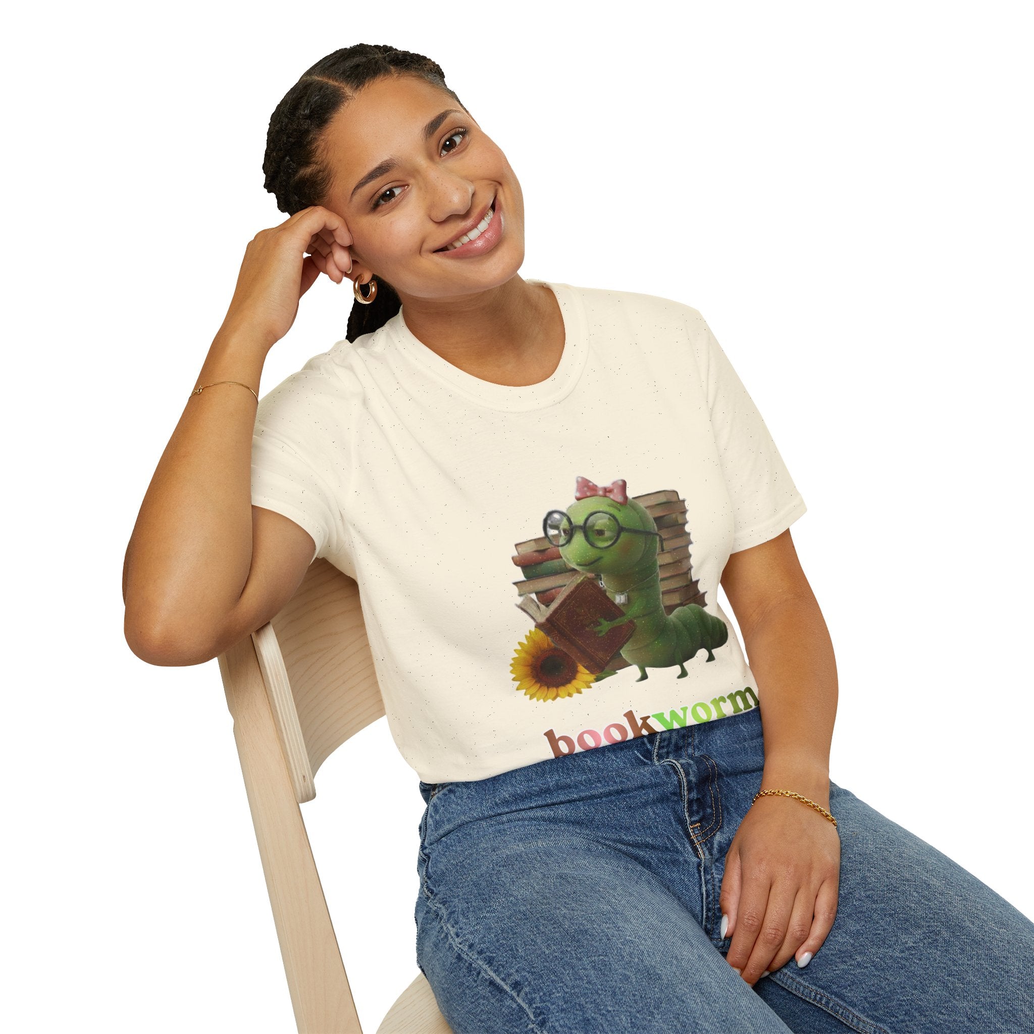 Bookworm T-Shirt — Cute Reading Tee for Book Lovers
