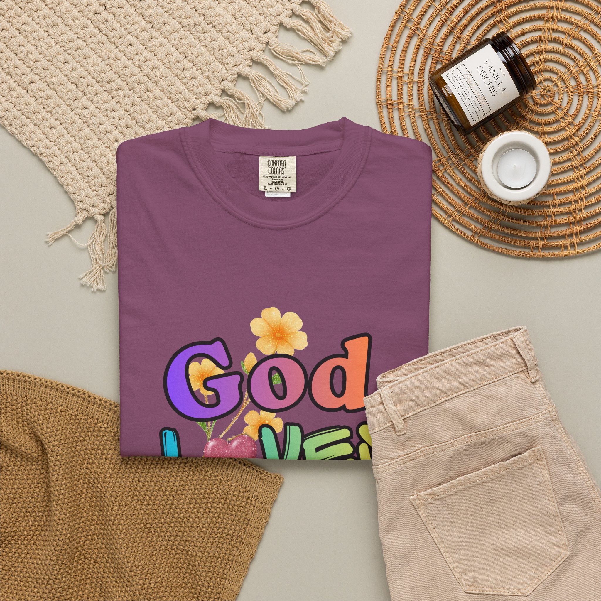God Loves You T-Shirt — Inspirational Christian Tee