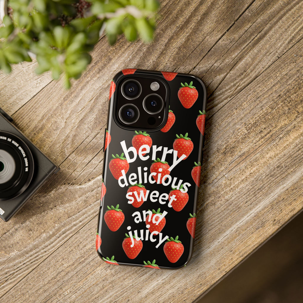 Strawberry 'Berry Delicious' Phone Case