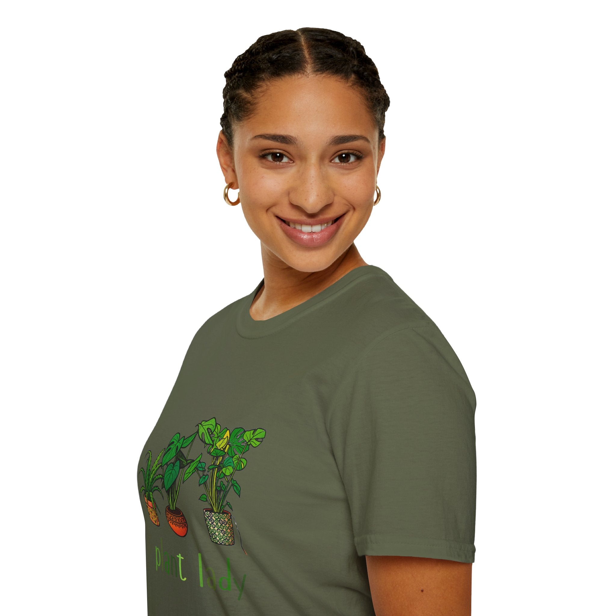Plant Lady T-Shirt — Cute  Houseplant Graphic Tee