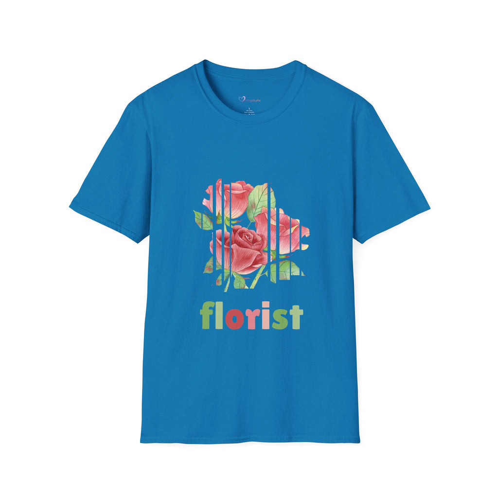 Florist T-Shirt – Floral Shop Tee for Florists & Flower Lovers
