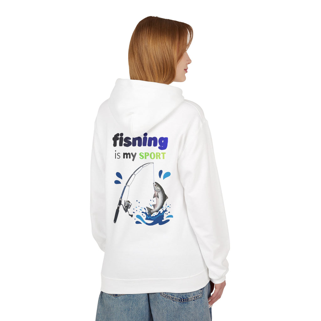 Fishing Is My Sport Hoodie — Fishing Enthusiast Midweight Fleece
