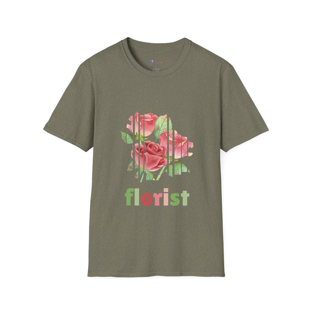 Florist T-Shirt – Floral Shop Tee for Florists & Flower Lovers