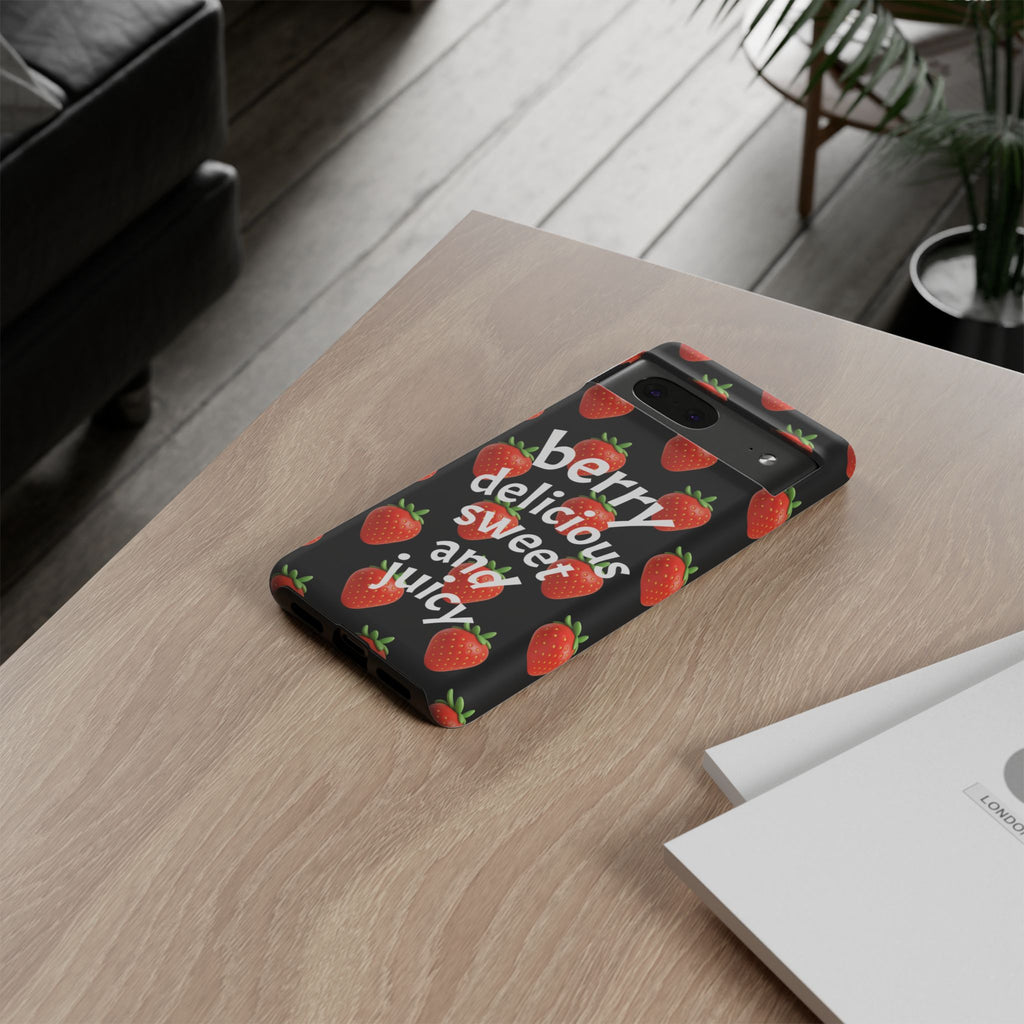 Strawberry 'Berry Delicious' Phone Case