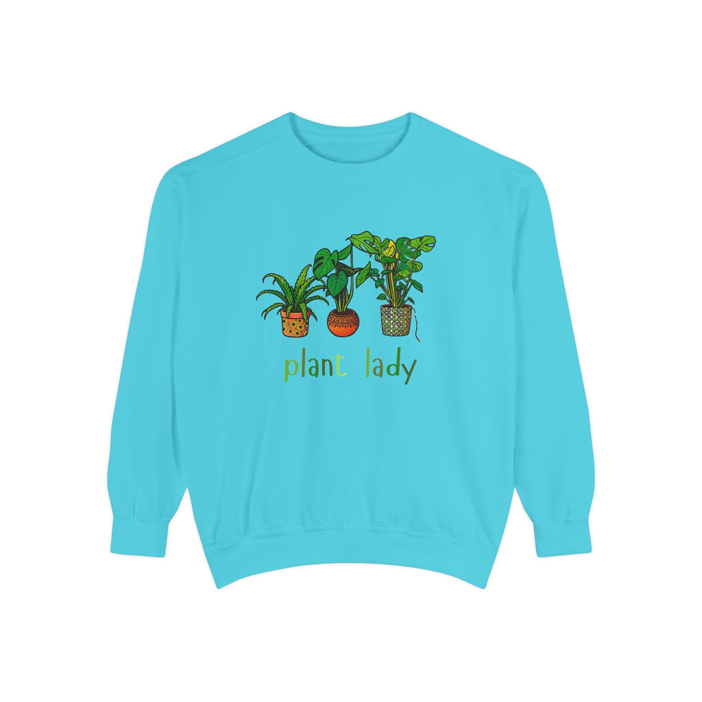 Plant Lady Sweatshirt — Cozy Botanical Crewneck for Plant Lovers