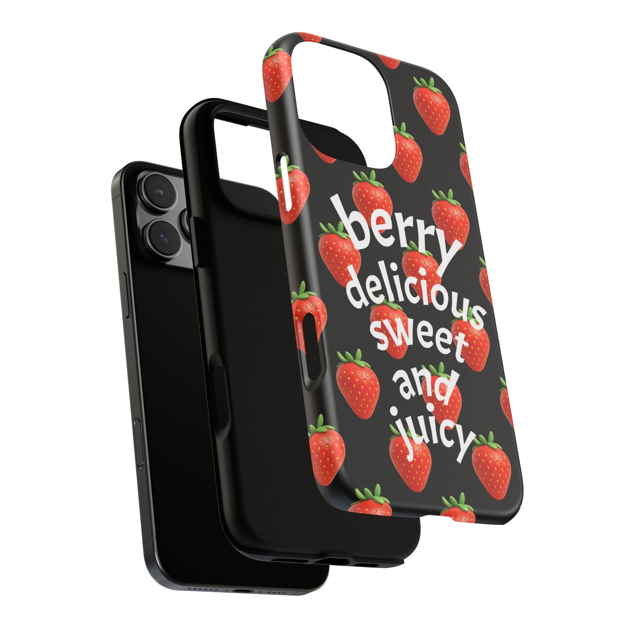 Strawberry 'Berry Delicious' Phone Case