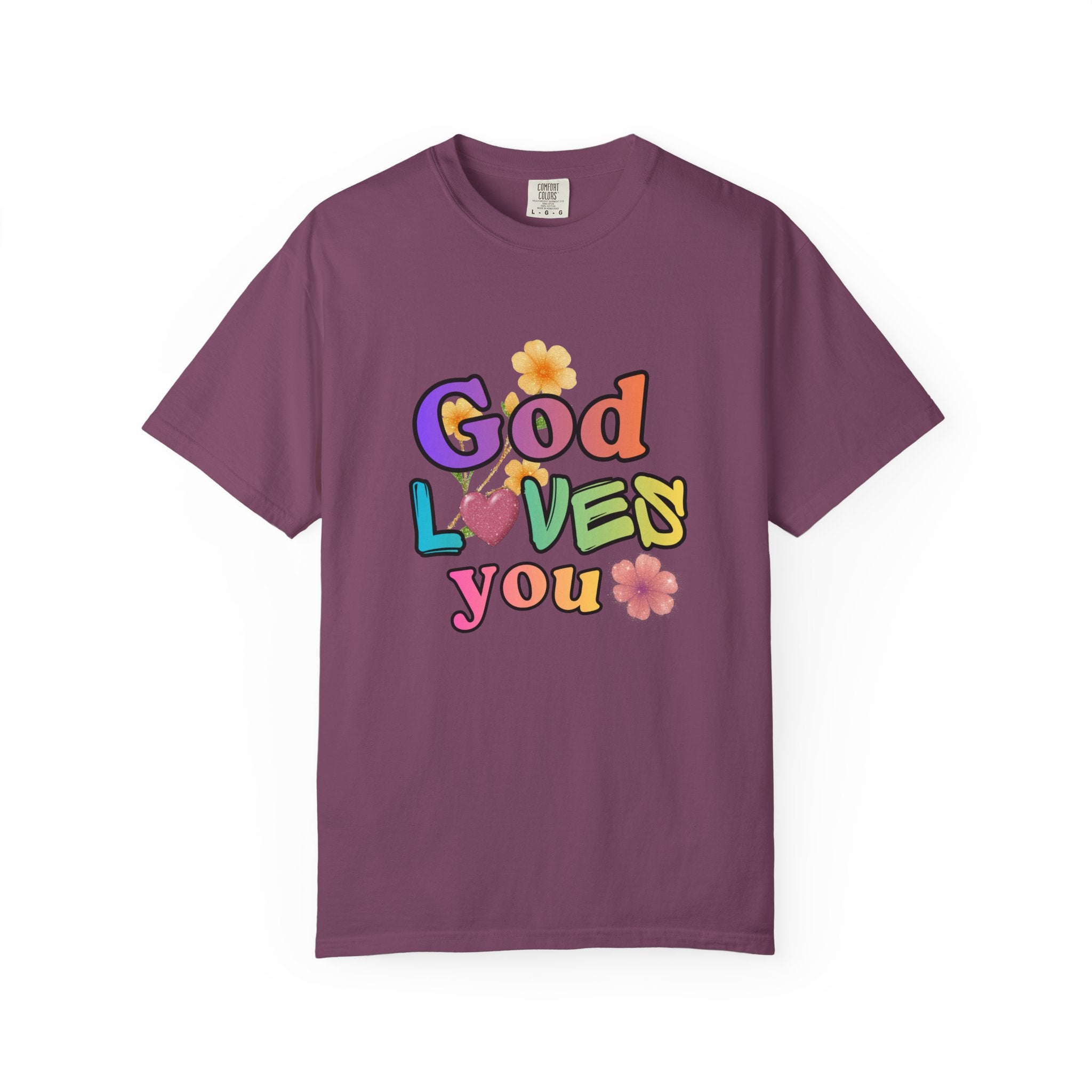 God Loves You T-Shirt — Inspirational Christian Tee