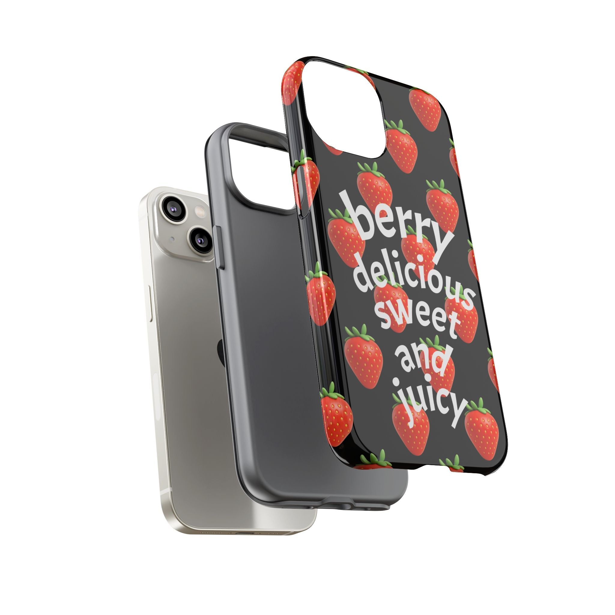 Strawberry 'Berry Delicious' Phone Case
