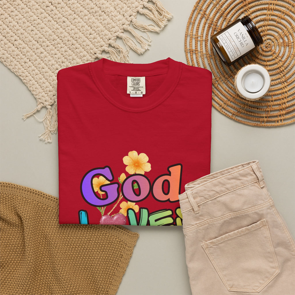 God Loves You T-Shirt — Inspirational Christian Tee