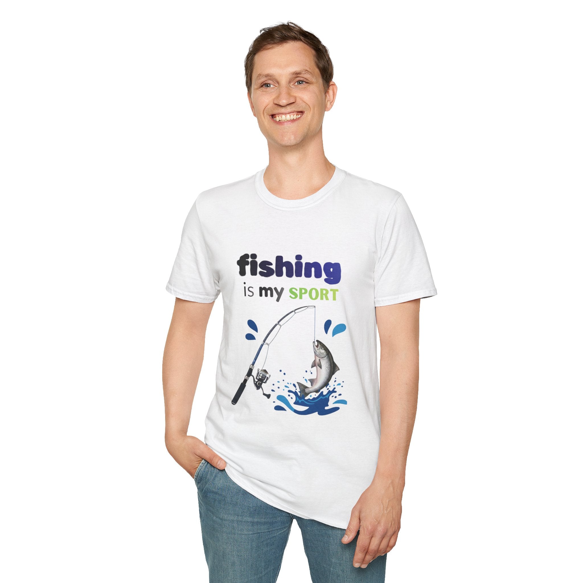 Fishing Is My Sport T-Shirt — Angler Fishing Shirt for Men & Women