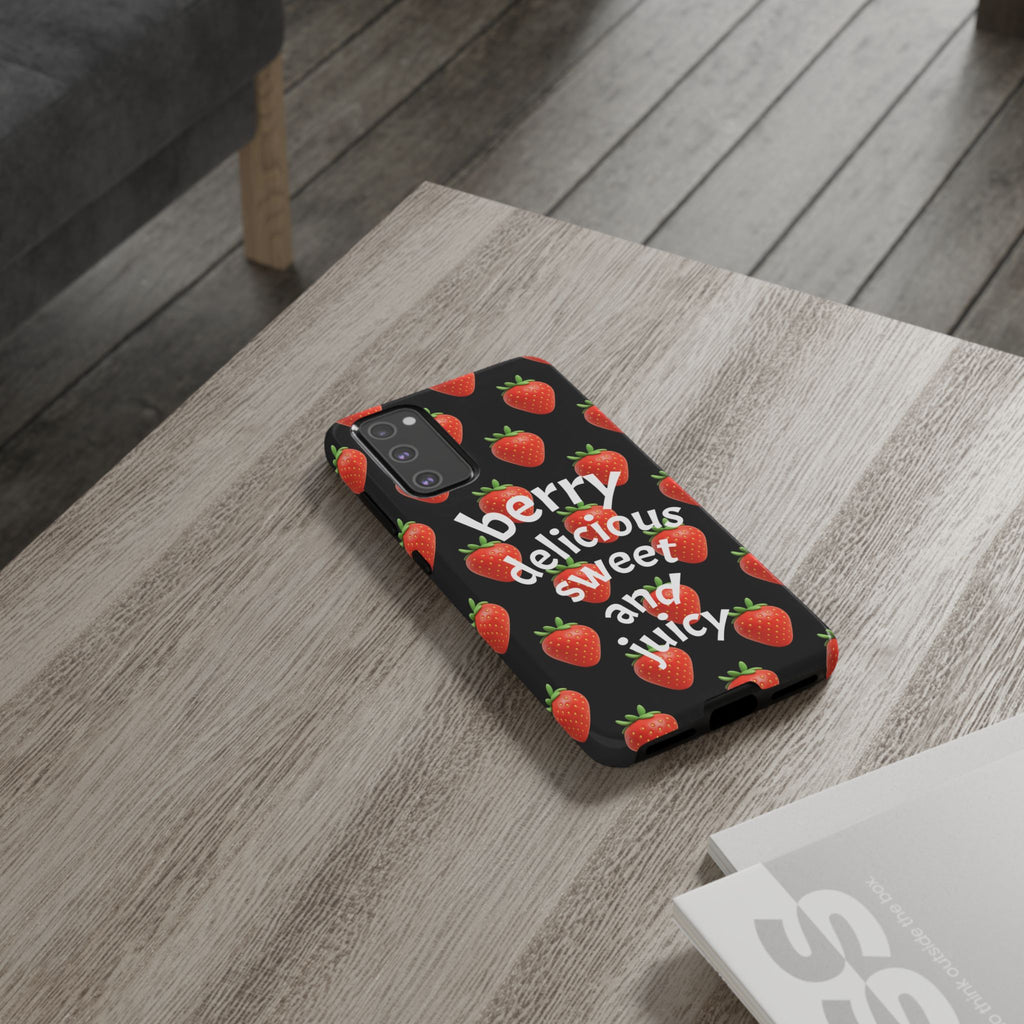 Strawberry 'Berry Delicious' Phone Case