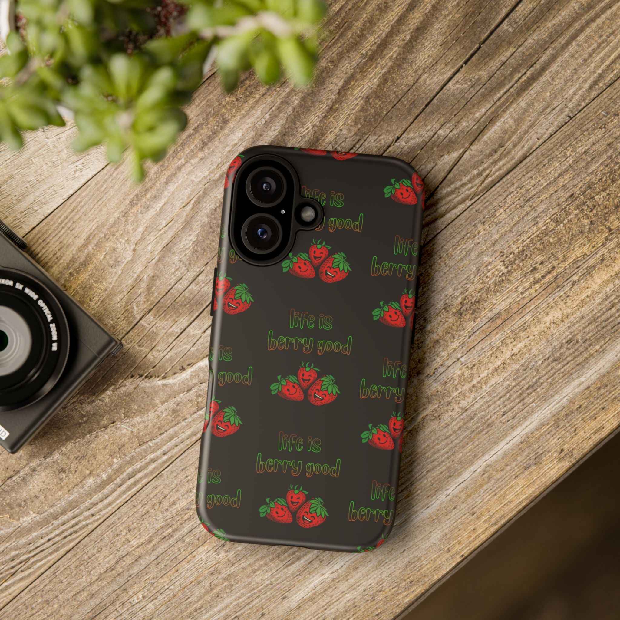 Life Is Berry Good - Phone Case