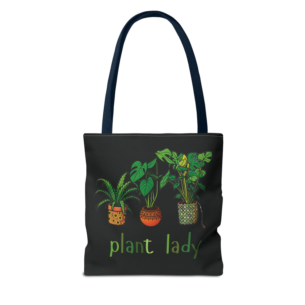 Plant Lady Tote Bag — Botanical Shopper Tote for Plant Lovers