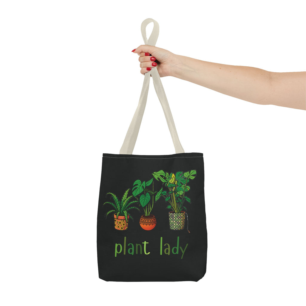 Plant Lady Tote Bag — Botanical Shopper Tote for Plant Lovers