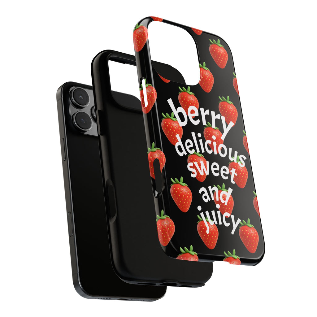 Strawberry 'Berry Delicious' Phone Case