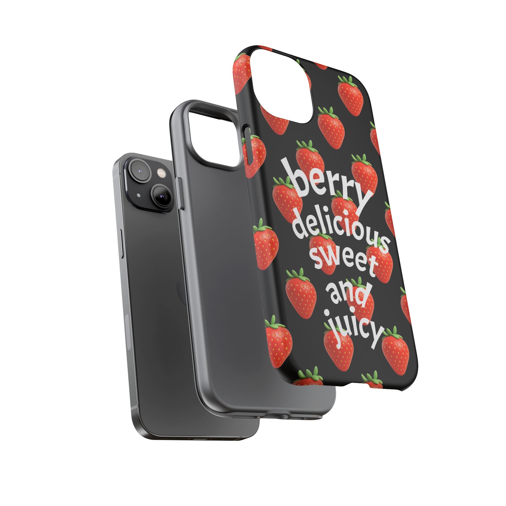 Strawberry 'Berry Delicious' Phone Case