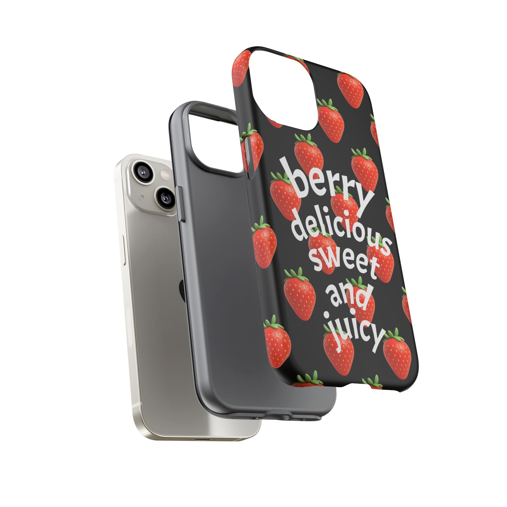 Strawberry 'Berry Delicious' Phone Case
