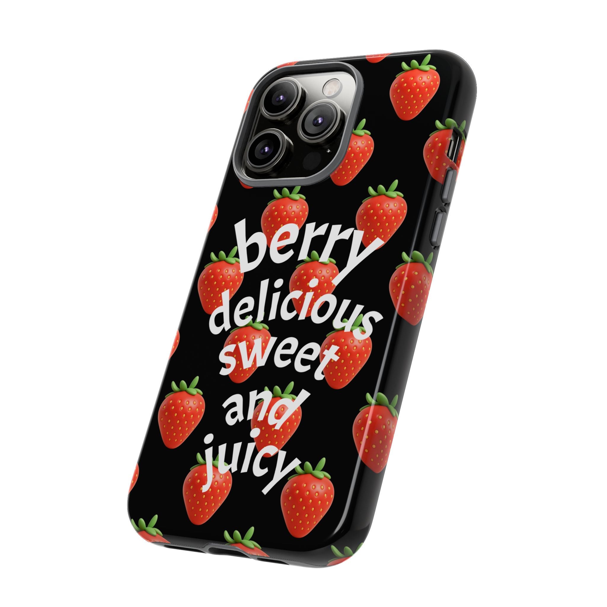 Strawberry 'Berry Delicious' Phone Case